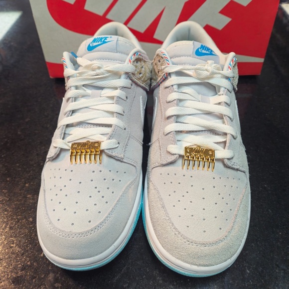 Nike Dunk Low SE 'Barbershop Grey' Hype Vault - Picture 3 of 12